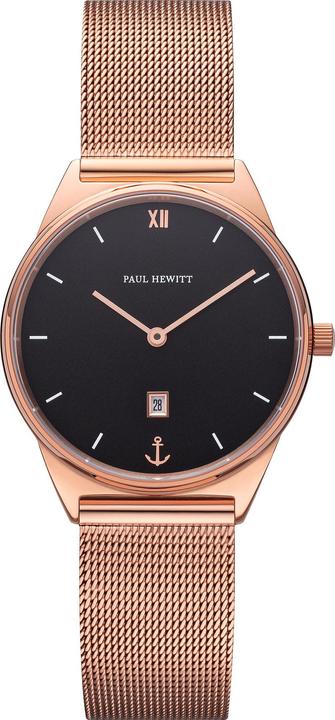 Produktbild Paul Hewitt Praia Black Sea Rose Gold Mesh (Analoguhr, 33 mm)