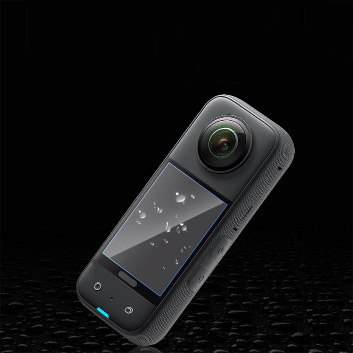 Immagine prodotto Puluz Set di 2 vetri antiproiettile di protezione del display Insta360 One X3 (Uno X3)