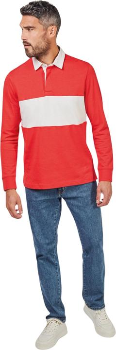 Produktbild Proact Rugby-Poloshirt mit langen Ärmeln (4XL)