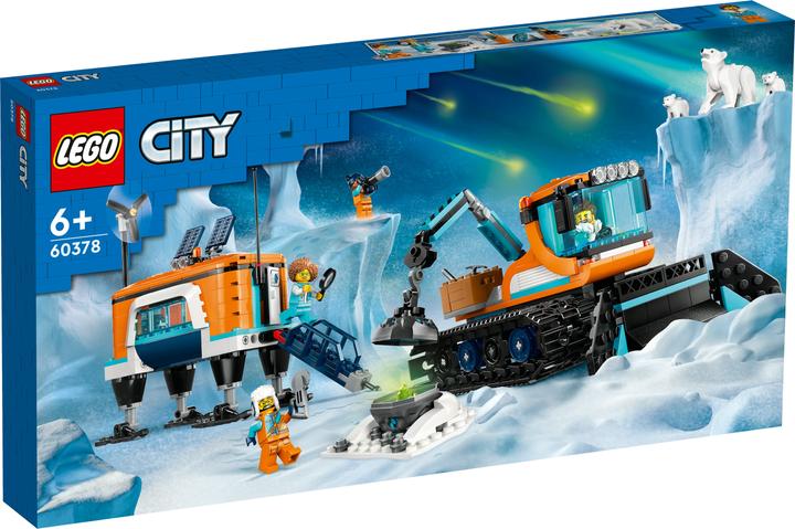Produktbild LEGO City Arktis-Schneepflug mit mobilem Labor (60378, LEGO City)