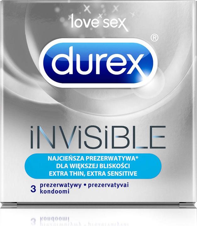 Durex Invisible Super Thin (3 pcs)