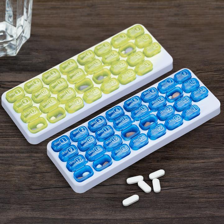 Image du produit Relaxdays 2x Pilulier