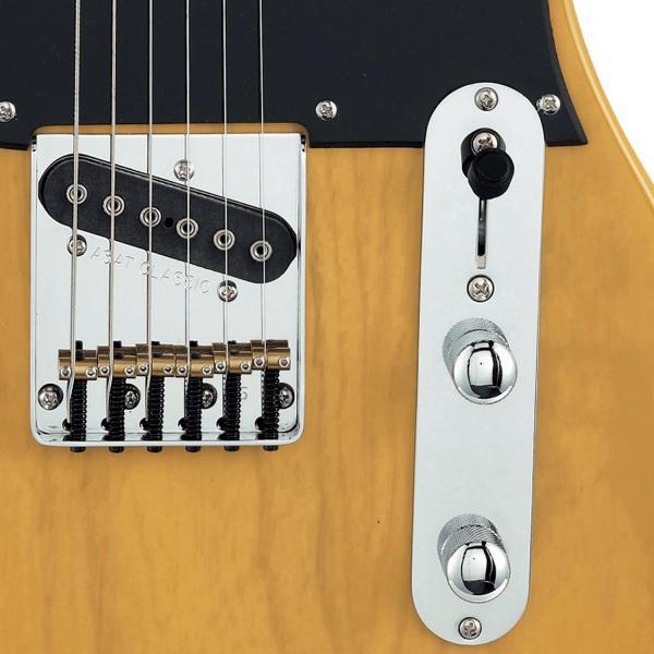 Actual product image G&L GL Guitars electric guitar ASAT Classic Tribute Butterscotch Blonde (Classical guitar, Swamp ash, Maple, Plastic, Nickel)