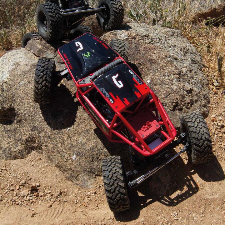 Produktbild Axial Capra 1.9 Unlimited Trail Buggy Elektro Brushed Crawler 4WD 1:8 RTR Rot (RTR Ready-to-Run)