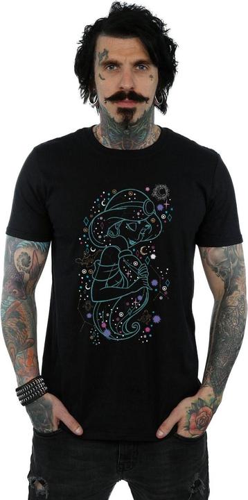 Actual product image Disney Mens Aladdin Princess Jasmine Written In The Stars T-Shirt (M)