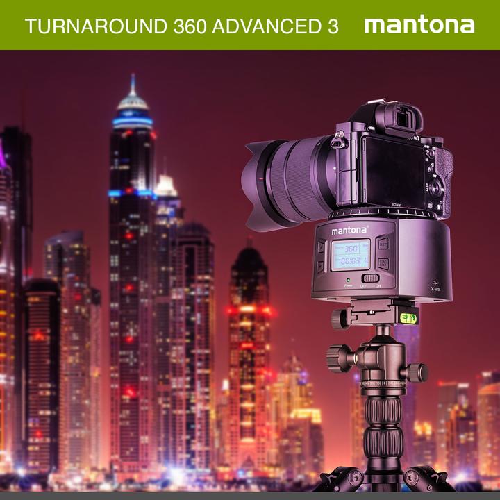 Image du produit mantona Turnaround 360 Advanced 3 (Tête panoramique)