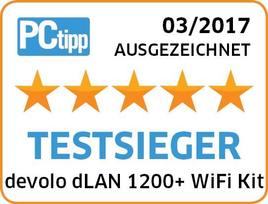 Produktbild Devolo dLAN 1200+ WiFi Starter Kit (1200 Mbit/s)