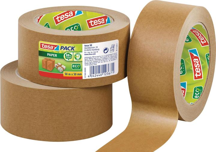 tesa 6x tesapack PAPER ecoLogo Packband (50 mm)