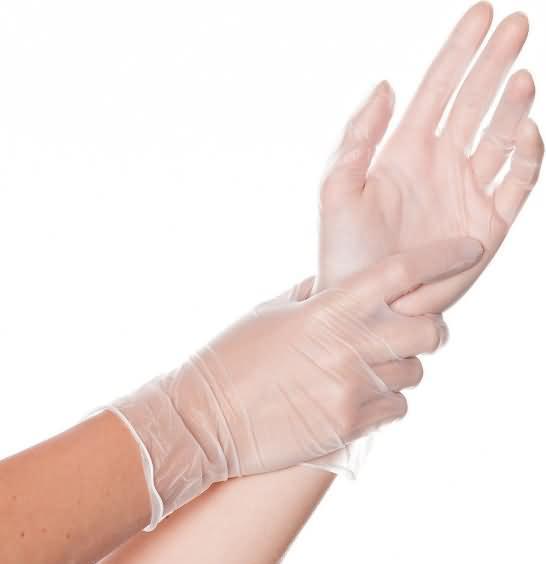Image du produit Hygostar Gants jetables vinyle Ideal non poudrés (XL)