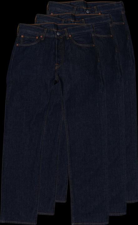 Produktbild Levis 501 Jeans Straight Fit rinse 3-Pack (W30/L32)