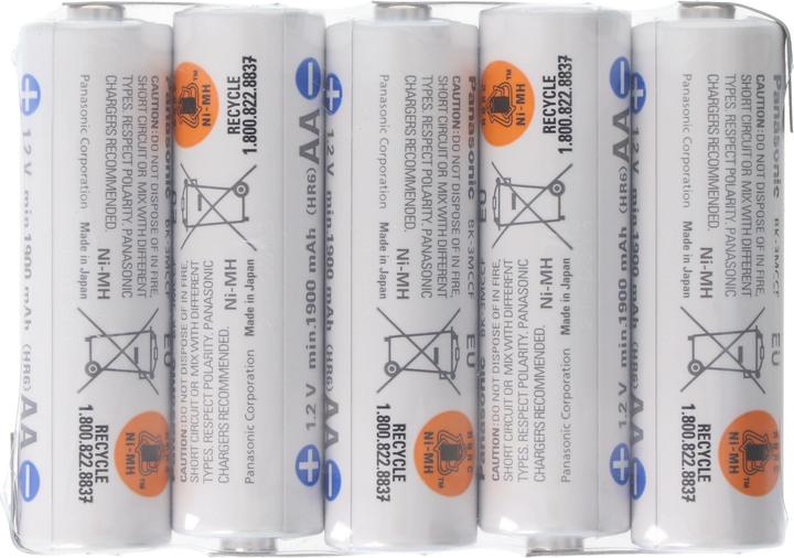 Produktbild Sanyo Akku Eneloop F1x5 5/BK-3MCCE mit Lötfahne (6 V, 1900 mAh)