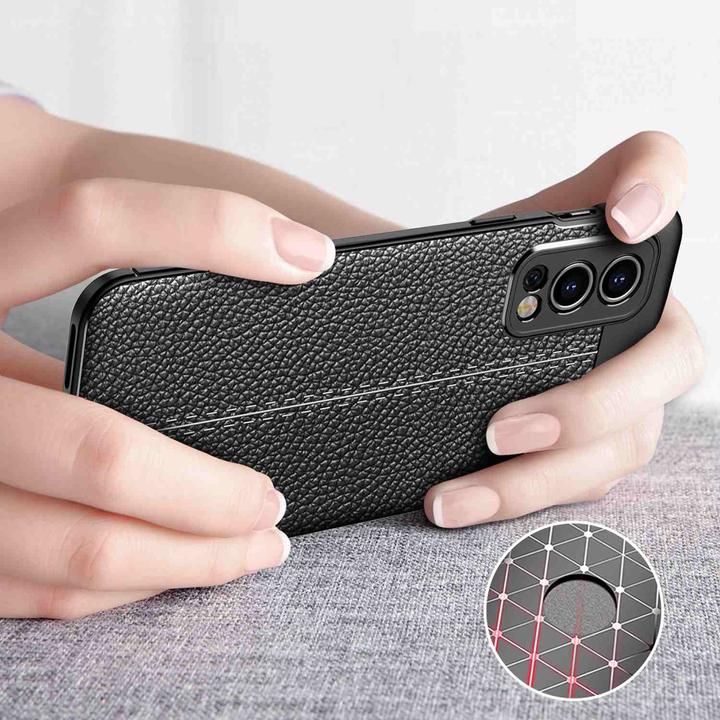 Immagine prodotto Cadorabo Custodia TPU Kunstleder Struktur (OnePlus Nord 2 5G)