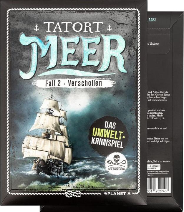 Actual product image Planet A Tatort Meer - Das Umwelt-Krimispiel - Fall 2 Verschollen (German)