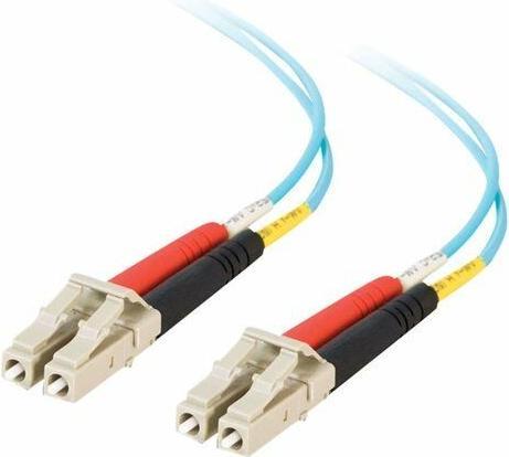 Image du produit C2G Câble fibre optique LC-LC 10Gb 50/125 OM3 Duplex Multimode PVC (LSZH) (15 m)