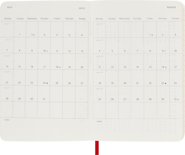 Actual product image Moleskine Notebook (A6, Pocket, English)