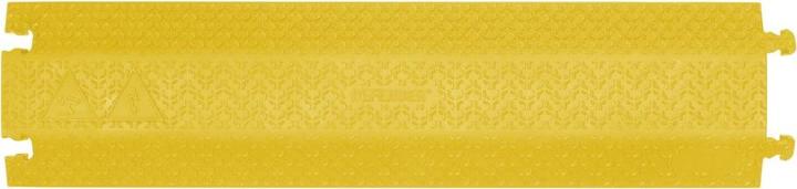 Actual product image Defender XPRESS 100 YEL R - XPRESS drop-over cable bridge 100mm retail, yellow (Cable bridge, 10 cm)