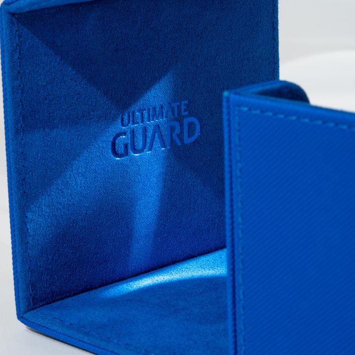 Produktbild Ultimate Guard Kartenbox XenoSkin Sidewinder Monocolor 80+ Blau