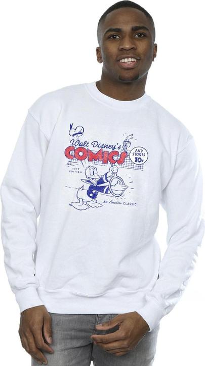 Actual product image Disney Mens Donald Duck Comics Sweatshirt (M)