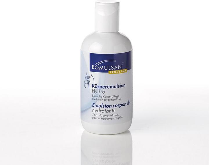 Actual product image Romulsan proderma HYDRO body emulsion (Body cream, 250 ml)