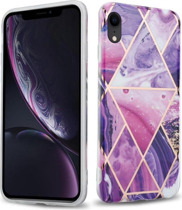 Produktbild Cadorabo IMD TPU Bunter Marmor Cover (Apple iPhone XR)