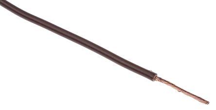 Actual product image Rs Pro 2491X brown equipment wire,1.5sq.mm 100m (100 m)