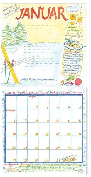 Actual product image Merkkalender einzeln 2025 (30 x 60 cm, No binding, German)