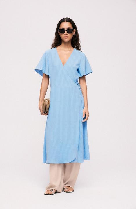 Actual product image Vila Kurzärmeliges Wickelkleid (44)