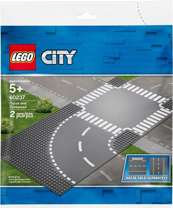 Produktbild LEGO Kurve und Kreuzung (60237, LEGO City)