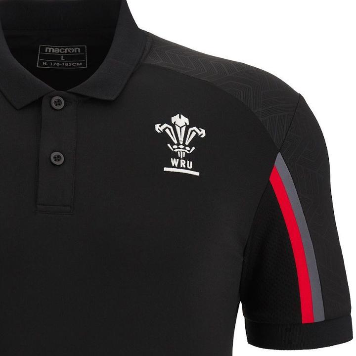 Produktbild Macron polo-shirt pays de galles wru staff 2022/23 (M)