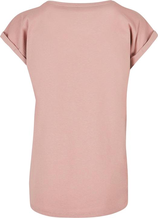 Produktbild Merchcode Ladies Pretty Flowers - Extended Shoulder Tee - 116879 (L)