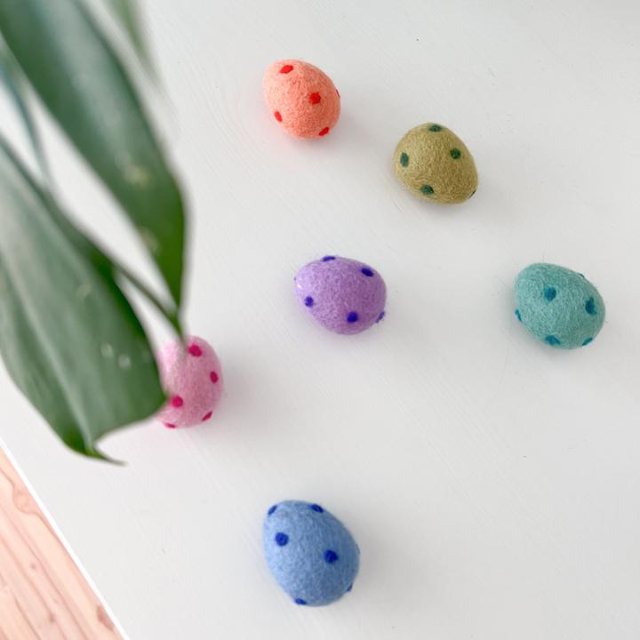 Produktbild LucyBalu RAINBOW EGGS Katzenbälle (Katzenminzespielzeug)