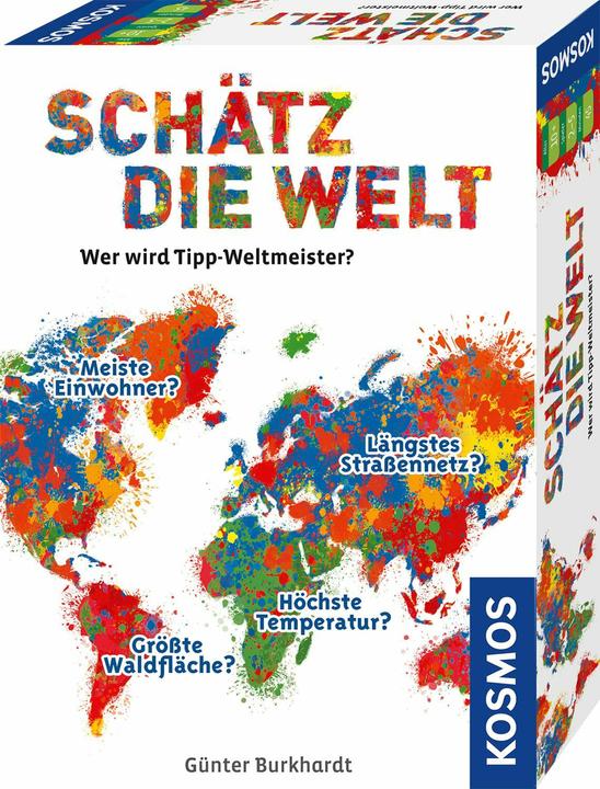 Actual product image Kosmos Children's game Guess the World - Who will be the betting world champion? (German)