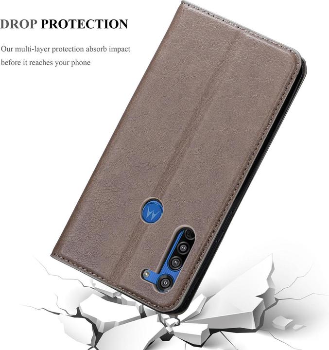 Image du produit Cadorabo Book Couverture magnétique invisible (Motorola Moto G8)