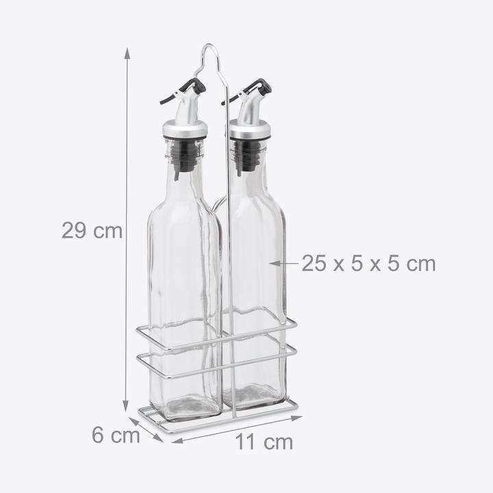 Actual product image Relaxdays Oil & Vinegar Dispenser (250 ml)