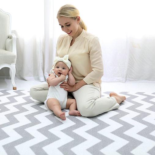 Actual product image Dwinguler Zig Zag Grey (Slim) (180 x 140 cm)