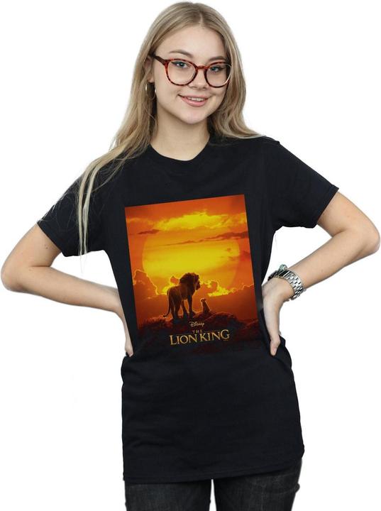 Immagine prodotto Disney The Lion King Movie Sunset Poster Maglietta Ampia Donna (4XL)