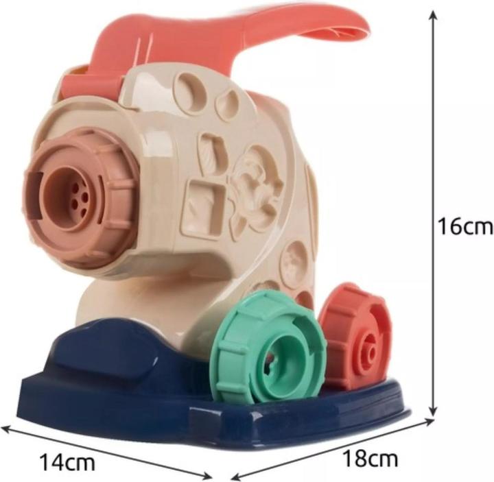 Immagine prodotto Kruzzel Macchina per la pasta grande e creta da modellare con accessori