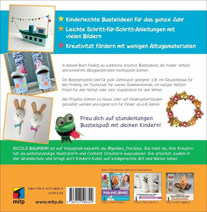 Image du produit Coole Bastelideen für Kids (Allemand, Nicole Baumann, 2024)