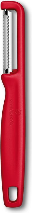 Image du produit Victorinox Éplucheur Iota, dentelé, double tranchant, rouge