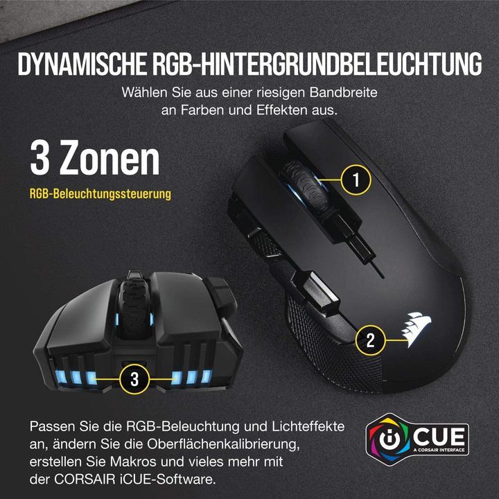 Produktbild Corsair Ironclaw RGB (Kabellos)