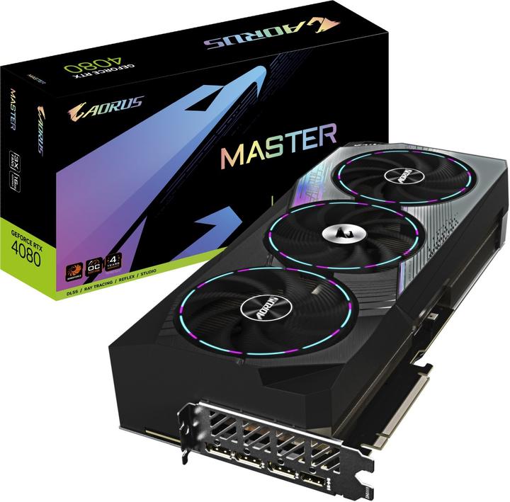 Actual product image Gigabyte GeForce RTX 4080 EAGLE OC (16 GB)