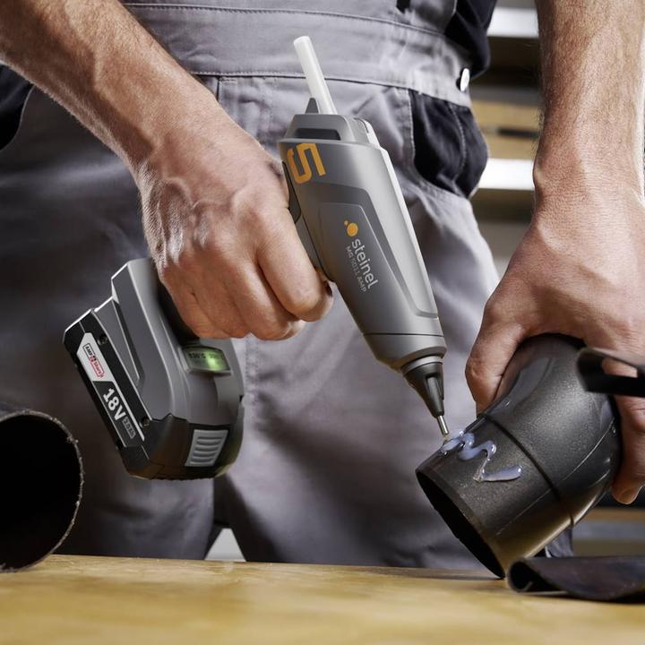 Actual product image Steinel Akku-Heissklebepistole