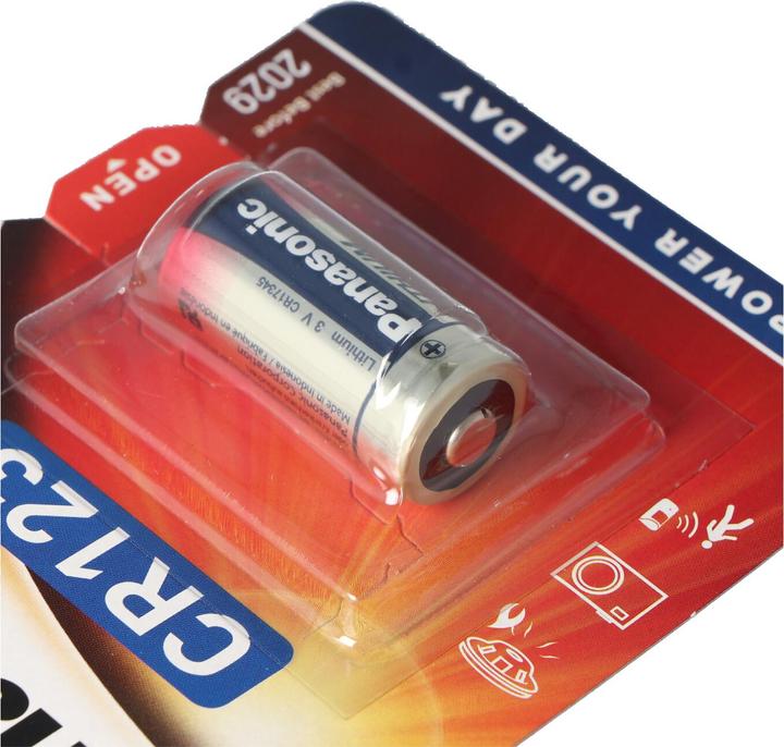 Productafbeelding Panasonic Foto Lithium (1 Pcs., CR123A, 1400 mAh)