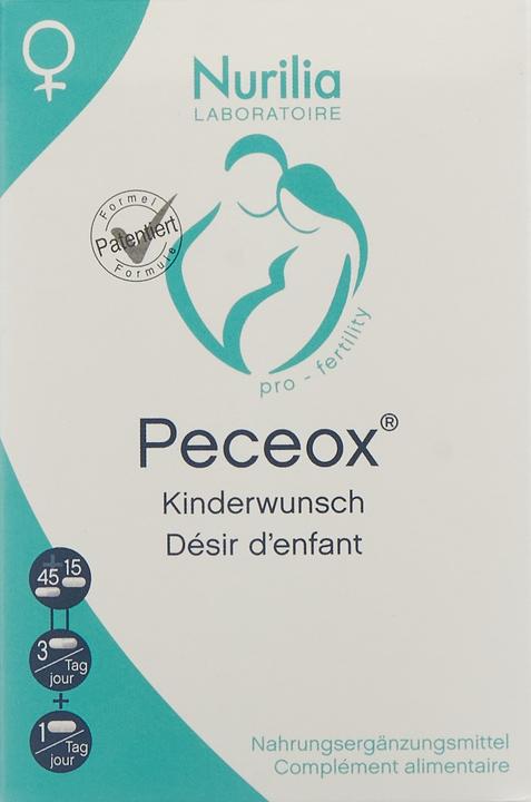 Actual product image Nurilia Peceox Caps+Tabl (60 Piece, Capsules, 74 g)