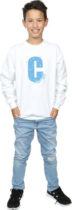 Produktbild Disney Alphabet C Is For Cinderella Sweatshirt Jungen (140, 146)