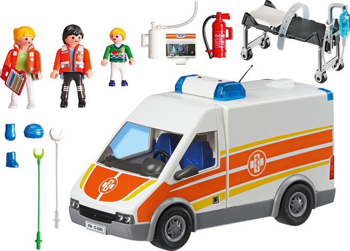 Image du produit Playmobil Ambulance (6685, Playmobil City Life)