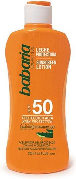 Immagine prodotto Babaria Protezione solare per il corpo 200ml (Crema solare, SPF 50, 200 ml)