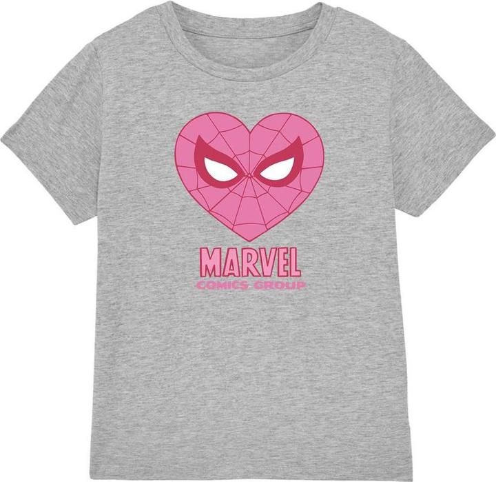 Actual product image Spiderman Childrens/Kids Heart T-Shirt (152, 158)