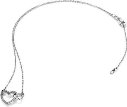 Image du produit Hot Diamonds Collier en argent avec diamant véritable Flora DP731