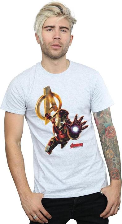 Immagine prodotto Maglietta Uomo Iron Man Pose (L)